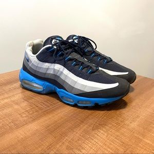 Nike Airmax 95 Blue Athletic Sneakers Shoes